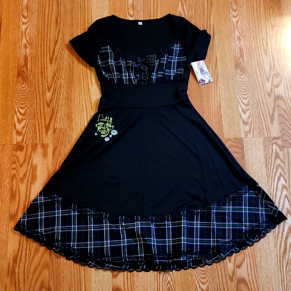 Paper Doll Frankenstein Dress